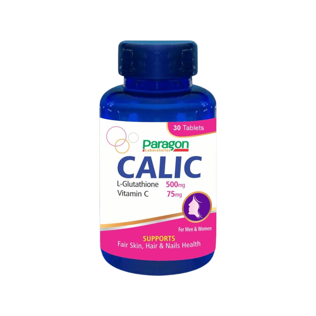L Glutathione Tablets - CALIC - For Brighter Skin - Buy Now! Paragon Laboratories L Glutathione Tablets - CALIC - For Brighter Skin - Buy Now! Paragon Laboratories