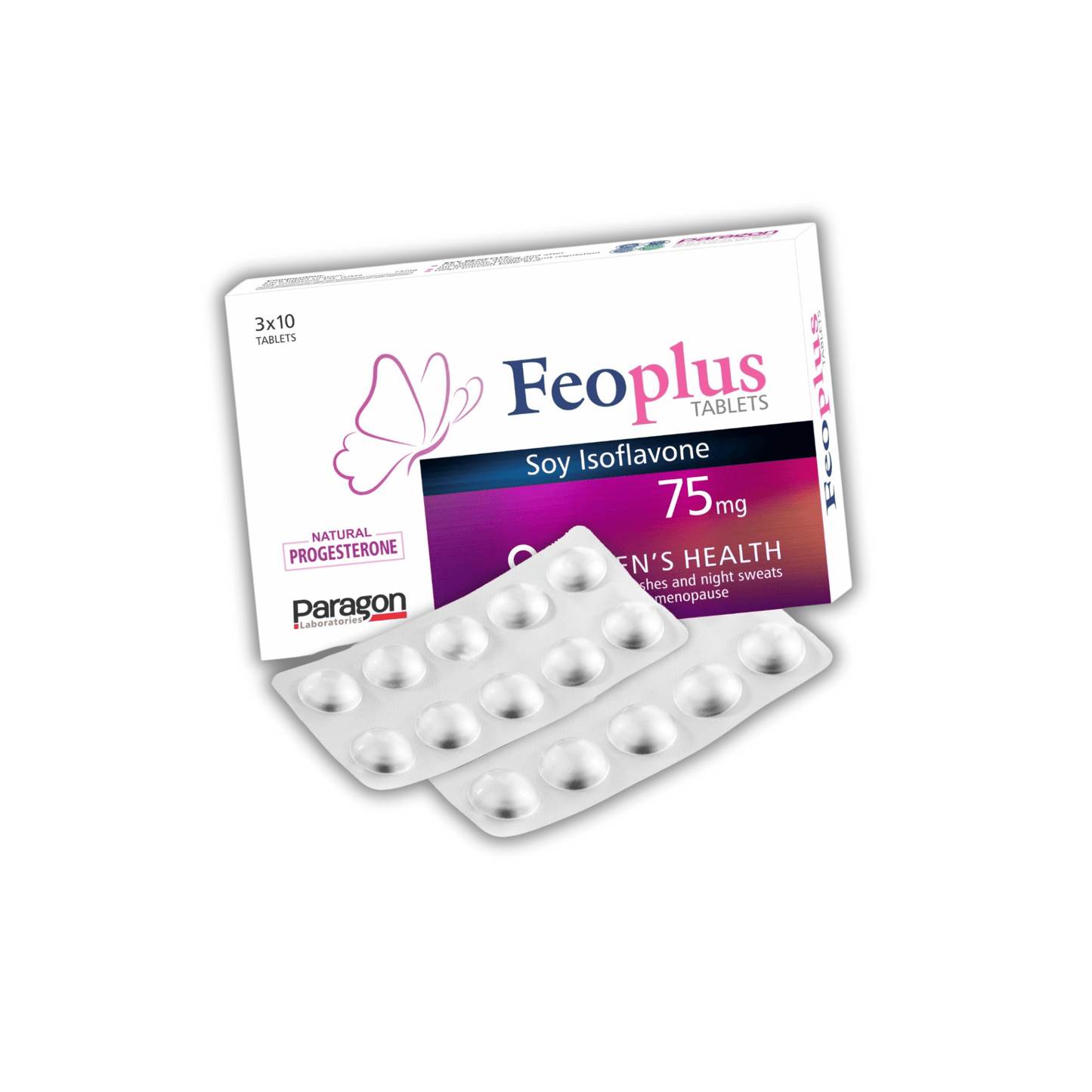 Feoplus (Soy Isoflavones) - Paragon Laboratories