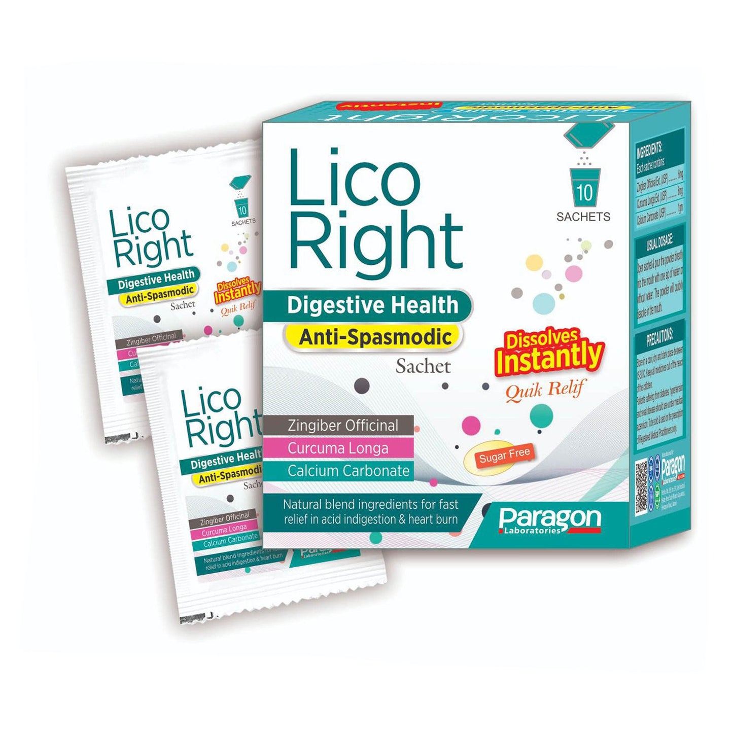 Licoright Sachet (Digestive) - Paragon Laboratories
