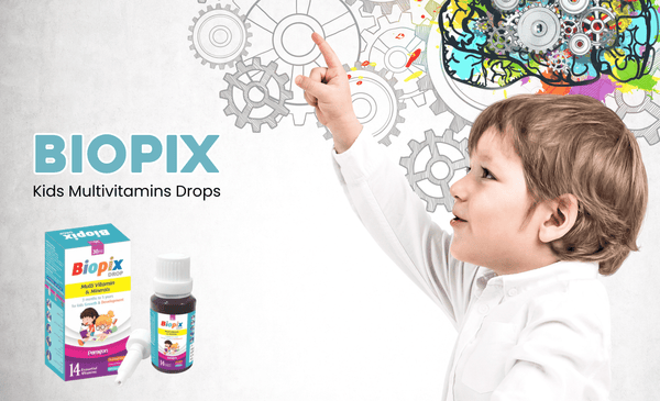 BIOPIX Kids Multivitamin Drops: Organic Nutritional Support for Healthy Growth - Paragon Laboratories