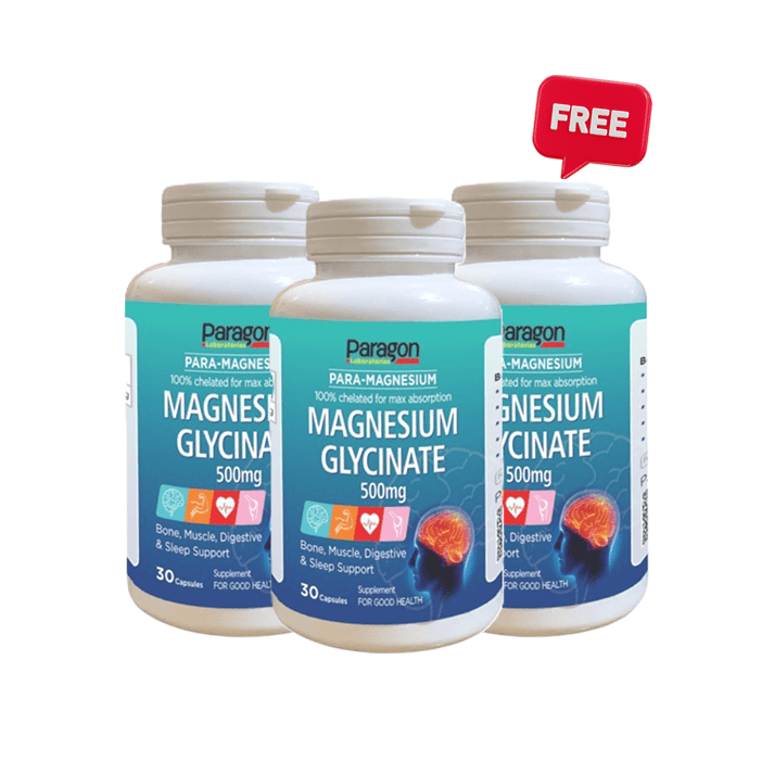 2 Para - Magnesium + 1 Para - Magnesium ( Magnesium Glycinate) Free Offer - Paragon Laboratories