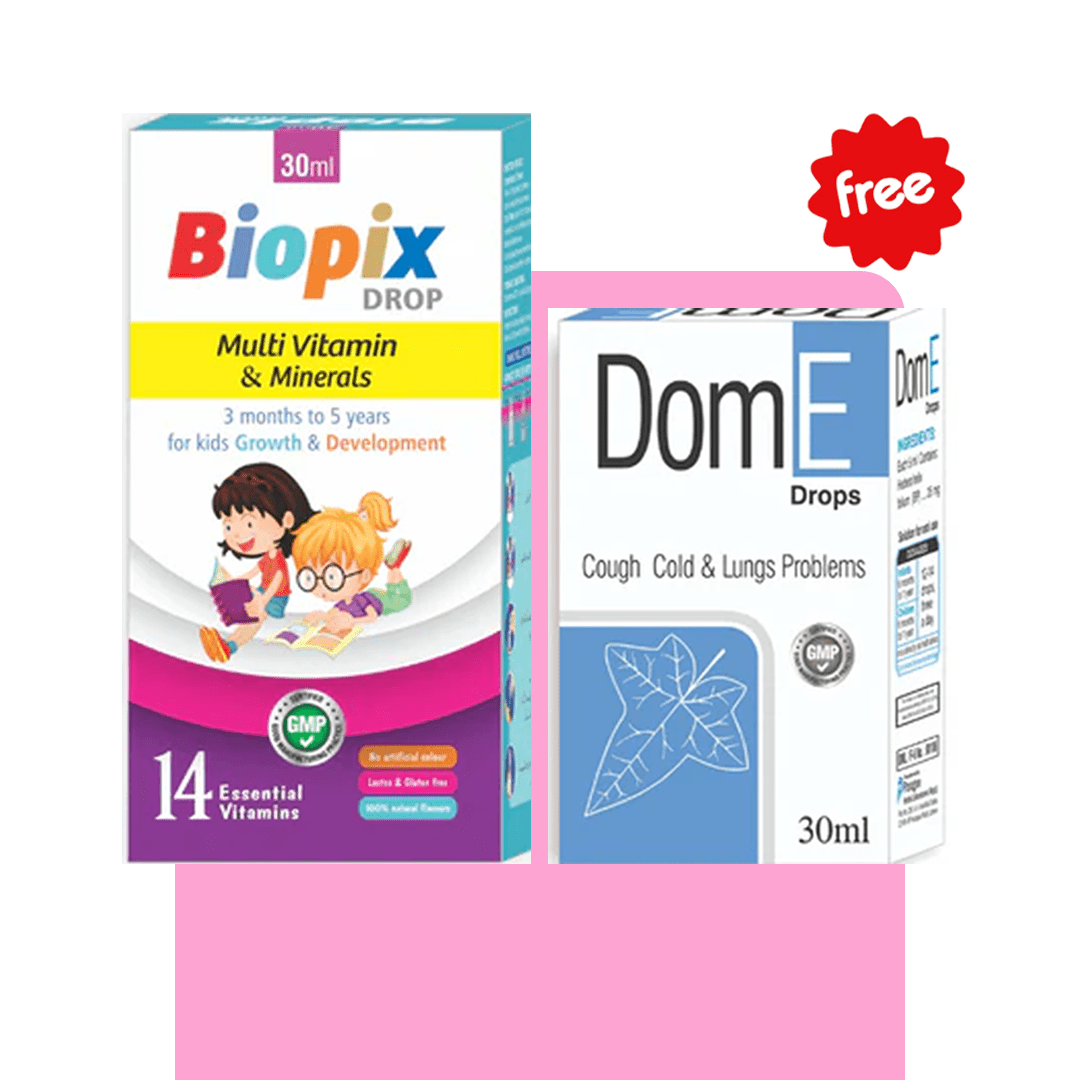 Biopix drops+ DOM - E drops - Paragon Laboratories