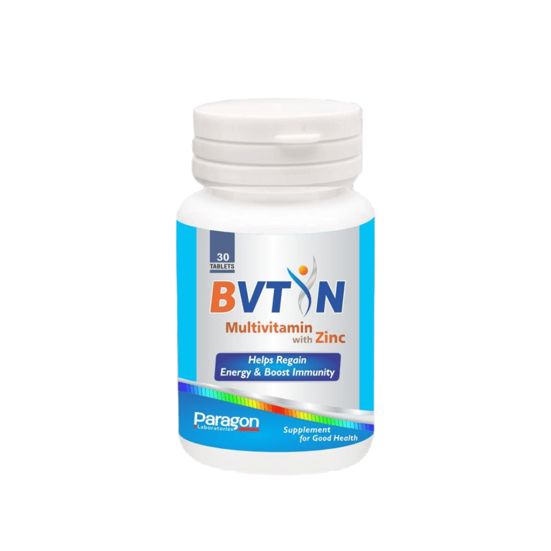 Bvtin Multivitamin Tablets - Paragon Laboratories