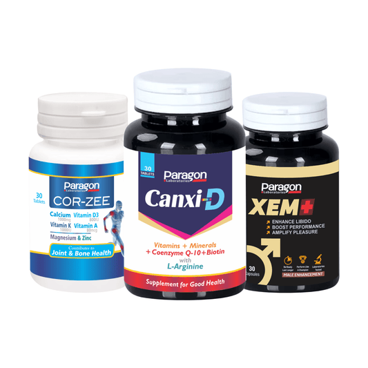 Canxi - D, Xem+, Cor Zee (Power Pack) - Paragon Laboratories