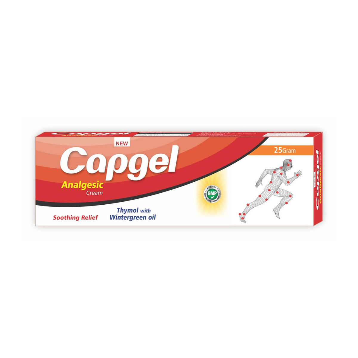 Cap Gele Capgel - Fast-Acting Pain Relief Cream – Soothe Aches & Pains Naturally ...
