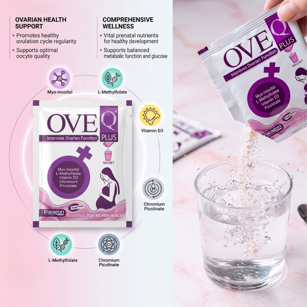 Ove Q Plus (Myo-Inositol Sachet) - Paragon Laboratories