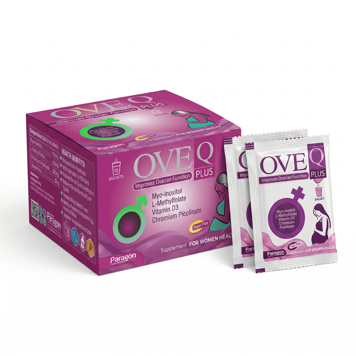 Ove Q Plus (Myo-Inositol Sachet) - Paragon Laboratories