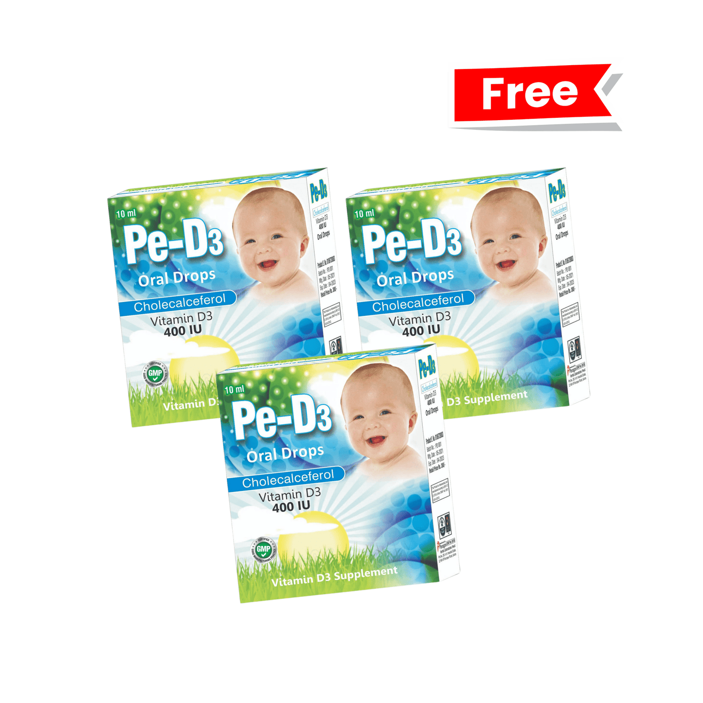 Pe - D3 (Vitamin D3 course for kids) - Paragon Laboratories